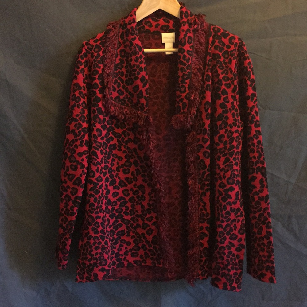 Chico’s Red cardigan / Sweater